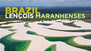 LENÇOIS MARANHENSES BRAZIL A DESERT with a THOUSAND LAGOONS  ALL sights [upl. by Cerelia]