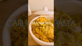 Garlic Beef Pasta pasta brunchfood shortsfeed [upl. by Brod]