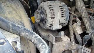 Replacing an Alternator on a 2001 Chevy Truck [upl. by Neitsabes]