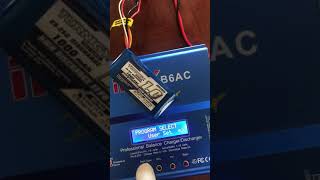 IMAX B6  Charging LiPo 1000mah 3 cell 111 volts [upl. by Eustashe]