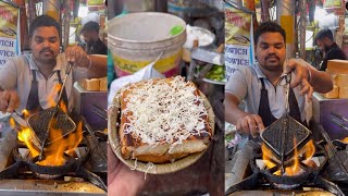 Viral Fire Sandwich of India 🔥  Indian Street Food [upl. by Lucic]