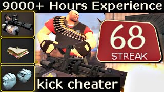 The Cheating Heavy🔸9000 Hours Experience TF2 Gameplay [upl. by Gilud]