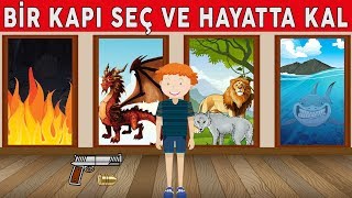 5 Beyin Yakan Kapı Bulmacası  Tek Seçim Hakkın Var [upl. by Ibbison170]