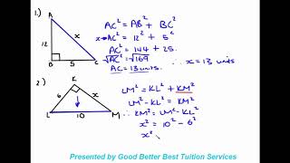 Grade 8 Maths Pythagoras [upl. by Ioj]