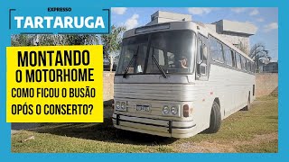 CONSTRUINDO UM MOTORHOME  Como ficou o busão após o conserto [upl. by Ezequiel]