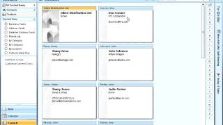 Outlook 2007  Creating and Using Distribution Lists [upl. by Enylekcaj]