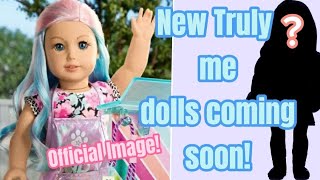 American Girl leaks amp News Official image of a new Truly me doll Were getting dolls coming 2024 [upl. by Rakso]