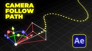 Camera FOLLOW PATH After Effects  EASY TECHNIQUE  After Effects Tutorial [upl. by Cardon]