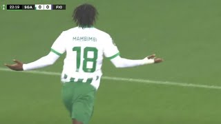 Felix Mambimbi Goal St Gallen vs Fiorentina 10 Goals and Extended Highlights [upl. by Mell351]