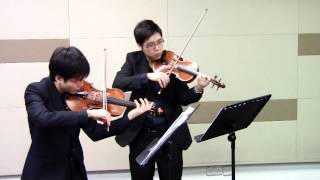 Mazas Violin Duet Op38 No1 [upl. by Jess]