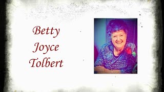 Betty Tolbert Funeral Service [upl. by Odrareve33]