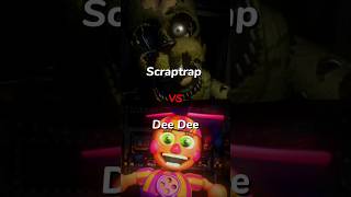 Scraptrap Vs Dee Dee edit fnaf shorts fyp subscribe fivenightsatfreddys [upl. by Zenger]