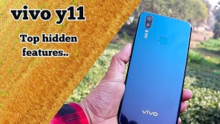 vivo y11 all top features  y11 hidden features [upl. by Bowe]