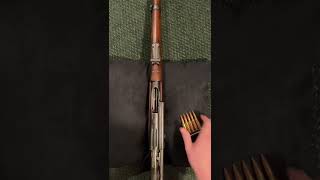 Using a Mosin clip to load a SchmidtRubin [upl. by Alyac]