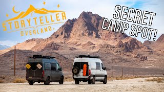 Storyteller Overlanding on the Salt Flats  Secret camp spot [upl. by Zurheide]