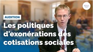 Les politiques dexonérations des cotisations sociales [upl. by Ogdan]