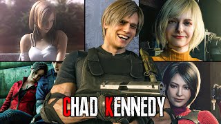 RESIDENT EVIL 4 REMAKE  ALL WOMEN WHO HAD CRUSH ON LEON KENNEDY [upl. by Florrie616]