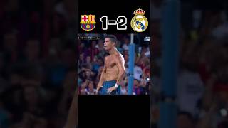 barcelona 1 vs 3 real madrid 2017 Supercopa de espana cr7🔥🔥🔥 [upl. by Llerruj]