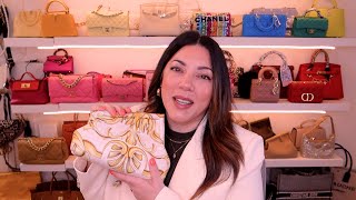 FENDI FIRST FENDACE WHITE PRINTED BAG  Naomi Peris [upl. by Odranreb115]