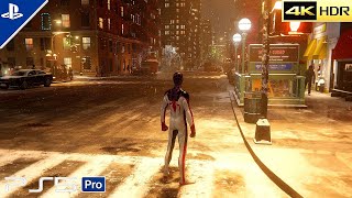 Spiderman Got New Mission Spider Man Miles Morales 4K Gameplay [upl. by Aym]