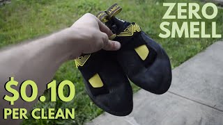 EASIEST Way To Deodorize Climbing Shoes [upl. by Elison]