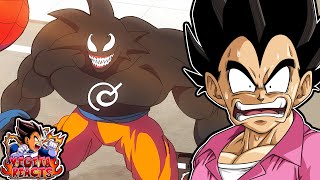 Vegeta Reacts To Goku vs Spider Man RAP BATTLE [upl. by Annatnas]