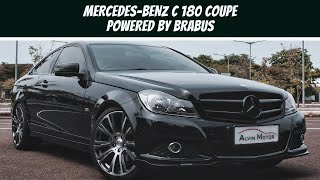 MERCEDESBENZ C 180 COUPE  POWERED BY BRABUS [upl. by Primaveria]