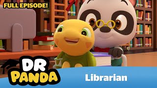 Dr Panda 🐼 Librarian 📚 HD  Full Episode  Kids Learning Video [upl. by Mij]