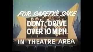 Drive In Theater Welcome 1960s [upl. by Clim]