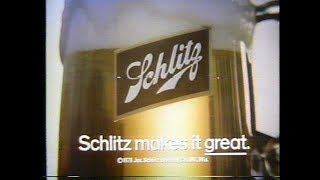 Schlitz Beer Commercial 1979 [upl. by Puff]