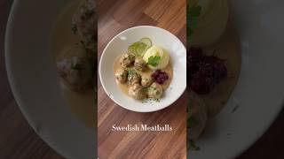 Swedish Meatballs🇸🇪swedishfood easyrecipe cooking [upl. by Redwine]