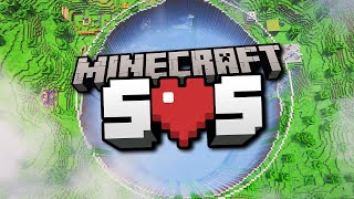 The Hole Is Finished ▫ Minecraft SOS Ep10 ▫ Minecraft 120 Hardcore SMP [upl. by Yeldoow]