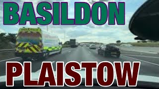 Basildon SS14 to Plaistow E13 210624 [upl. by Akeret]