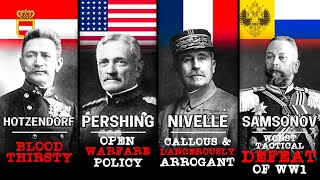 The Most BrutalIncompetent Generals from Each Major Fighting WW1 Country Pt 2 [upl. by Ailey]