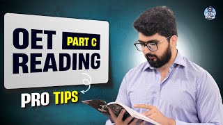 OET Reading Part C  Pro Tips amp Strategies 2024 [upl. by Akenor]