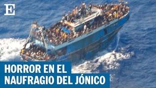 GRECIA Naufraga un pesquero en el Mar Jónico y mueren al menos 80 personas  EL PAÍS [upl. by Lladnar289]