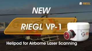 The new fully integrated RIEGL VP1 HelicopterPod [upl. by Lasko]