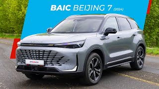 BAIC Beijing 7 – tańszy rywal Kodiaqa i XTraila  Test OTOMOTO TV [upl. by Nyloj]