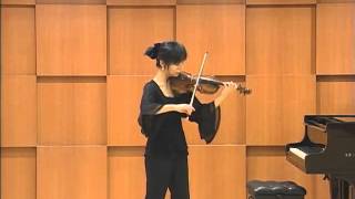 JSBach Sonata No1 in g minor quotFugaquot  JiWon Song [upl. by Ennaegroeg281]