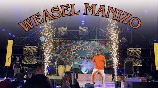 WEASEL MANIZO PERFORMANCE AT UB40 LIVE IN UGANDA [upl. by Brooking]