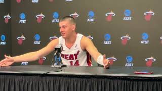 Miami Heat Media Day  Tyler Herro’s full press conference [upl. by Haelem439]