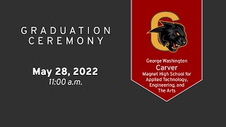 Carver PTECH High School Graduation 2022  Aldine ISD [upl. by Eldwun]