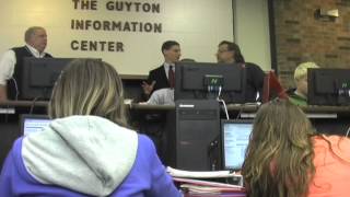 Ohio Treasurer visits Shawnee High School  12913 [upl. by Ennairej]