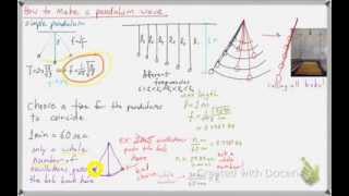 How to make a pendulum wave [upl. by Bound195]