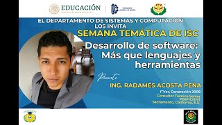 Semana Temática de ISC Programación Web [upl. by Eeleimaj]