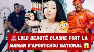 🚨 LOLO BEAUTÉ RAPPELLE LES MOQUERIES DAPOUTCHOU À SA MAMAN BLEU BRIGITTE lolobeauté apoutchou [upl. by Whitaker]