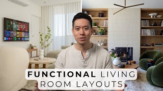 How To Arrange Your Big Or Small Living Room amp 10 Layout Configurations [upl. by Irme805]