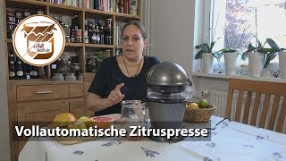 Vollautomatische Zitruspresse von Severin [upl. by Aila]