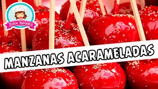 MANZANAS ACARAMELADAS SUPER FACIL [upl. by Hemingway]