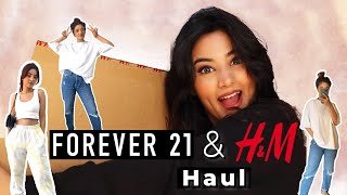 Forever 21 amp HampM Haul  Shoes Jeans amp More  Somya Gupta [upl. by Bannon746]